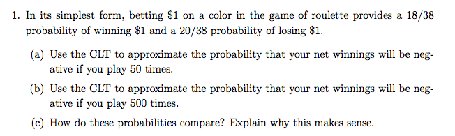 solved in its simplest form betting 1 on a color in the