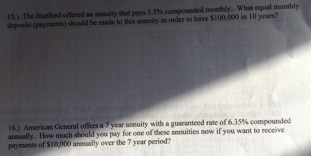 Hartford Annuity Login >> Solved The Hartford Offered An Annuity That Pays 5 5 Com Hartford Annuity Login >> Solved The Hartford Offered An Annuity That Pays 5 5 Com