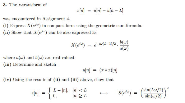 Solved The Z Transform Of X N U N U N L Was Enco Chegg Com