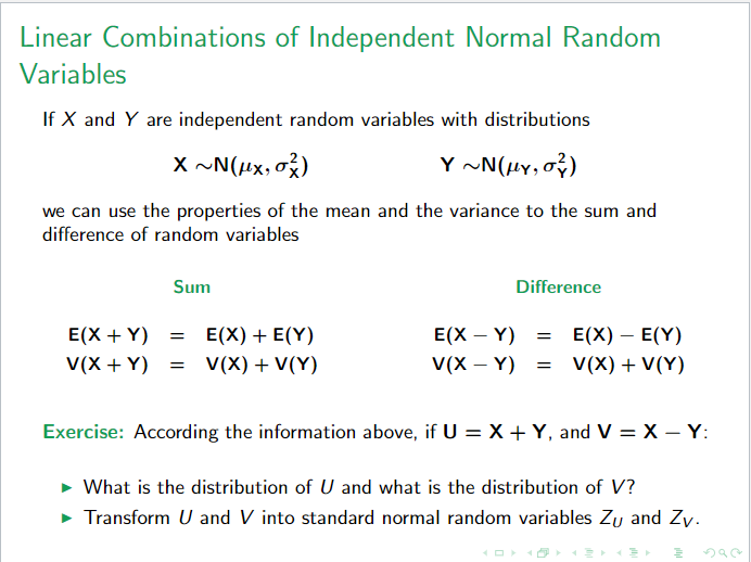 Solved Linear Combinations Of Independent Normal Random V Chegg Com