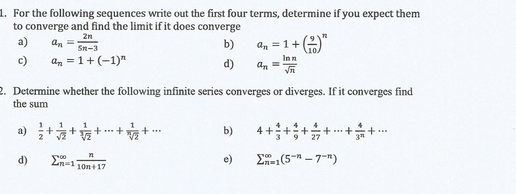 5. * In the following sequence of problems, we will