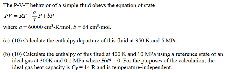 Figure 3 from A Simple Equation Of State For Calculating The