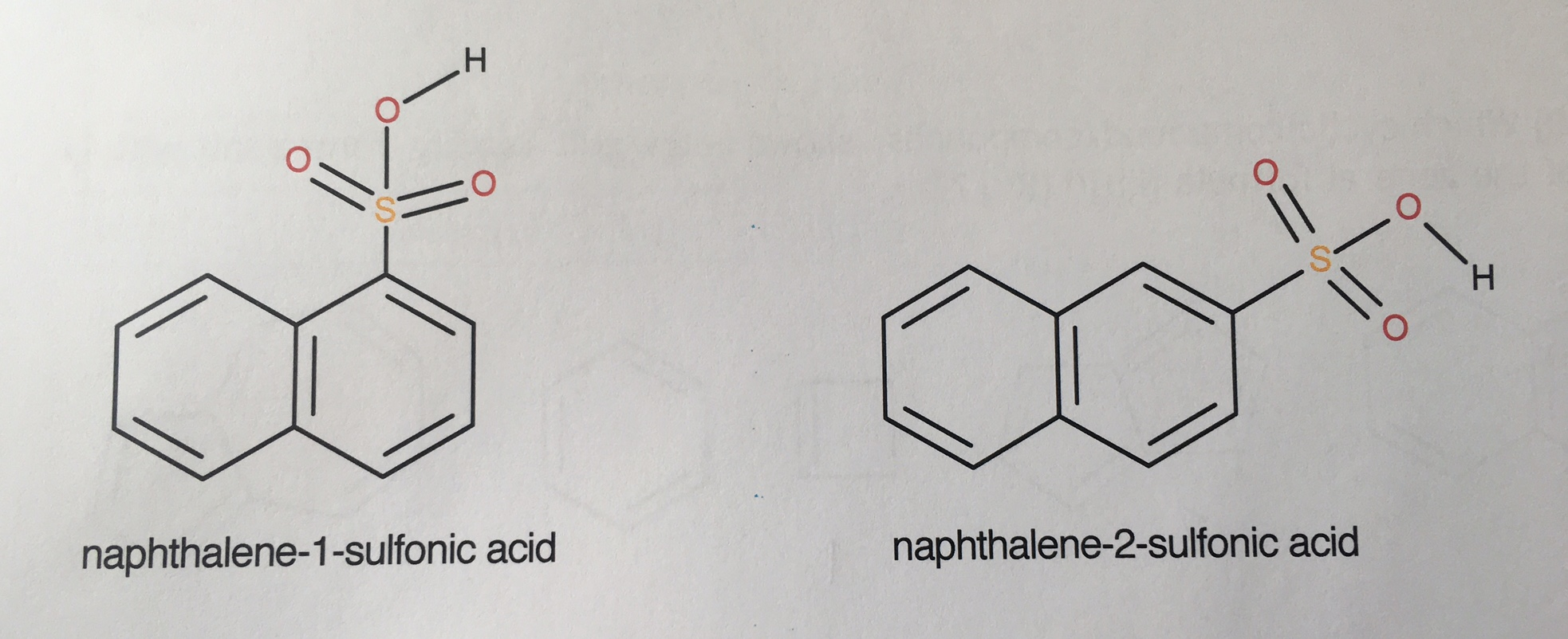 With ... Naphthalene Concentrated Solved: Sulfuric Acid Reacts
