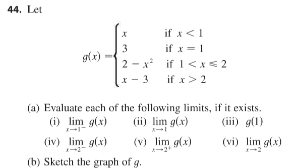 44 Let If X 1 If X G X X 3 If X 2 A Evaluate Chegg Com