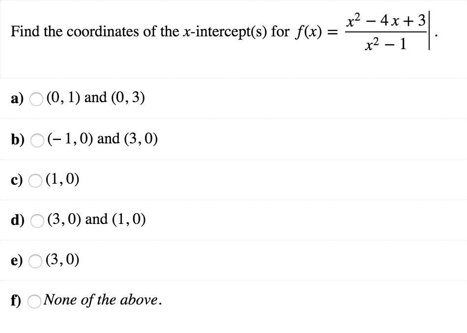 X2 4x 3 X2 1 Find The Coordinates Of The Chegg Com