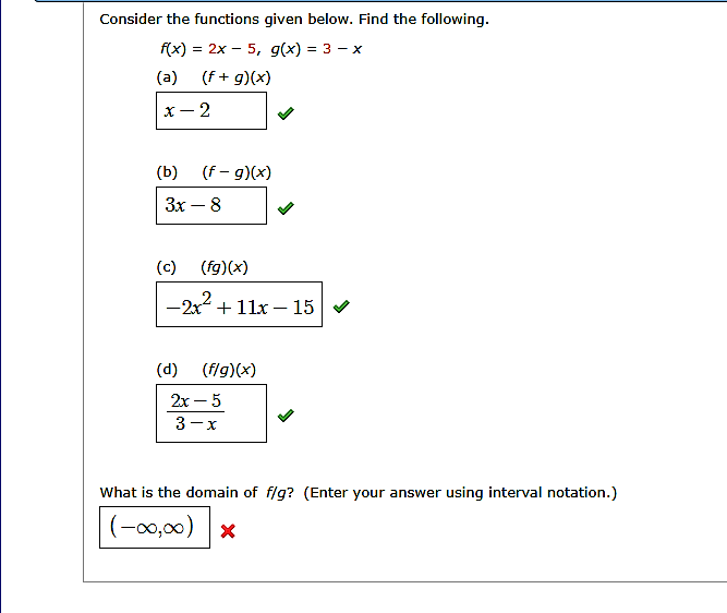 Solved Consider The Functions Given Below Find The Follo Chegg Com