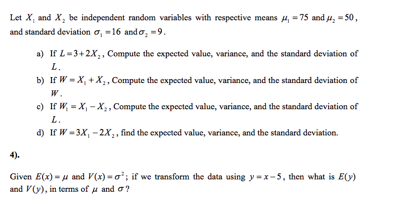 Solved Let X And X Be Independent Random Variables With Chegg Com