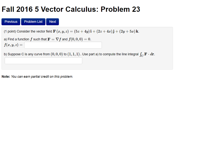 Solved Consider The Vector Field F X Y Z 5z 4y Chegg Com