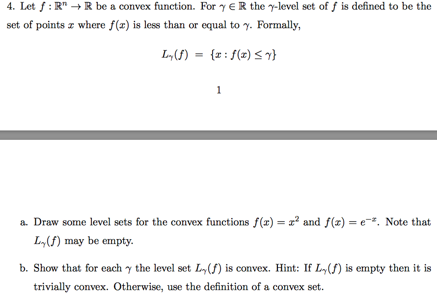 Let F R N Rightarrow R Be A Convex Function For Chegg Com