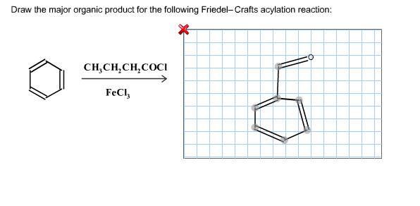 Solved Draw The Major Organic Product For The Following F