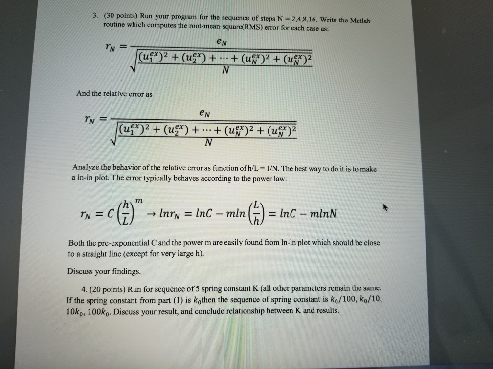 Solved A Bar With Uniform Cross Sectional Area A Elastic Modulus E And Length L Is Loaded With Distributed Loads Qfx The B