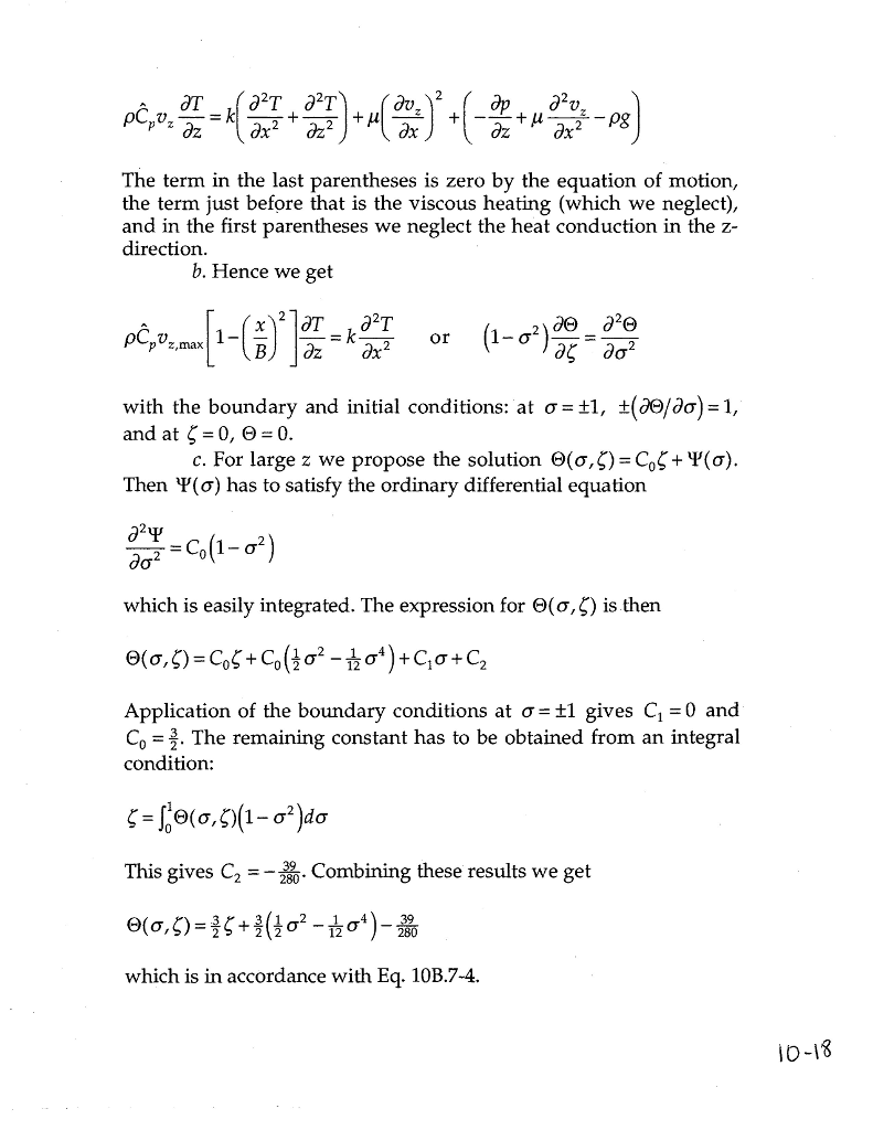 Transport Phenomena Bird Solution Manual