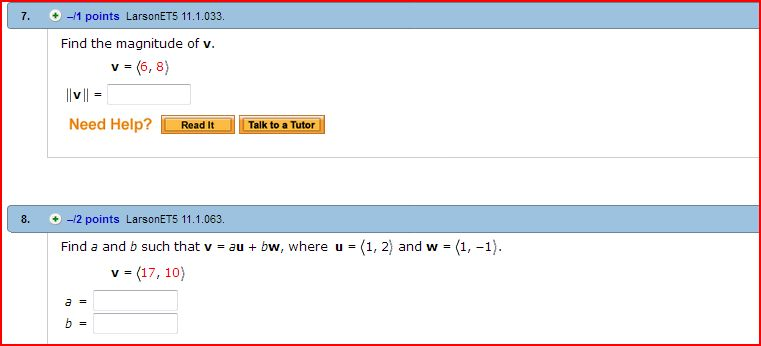 Solved Find The Magnitude Of V V 6 8 V Find A Chegg Com