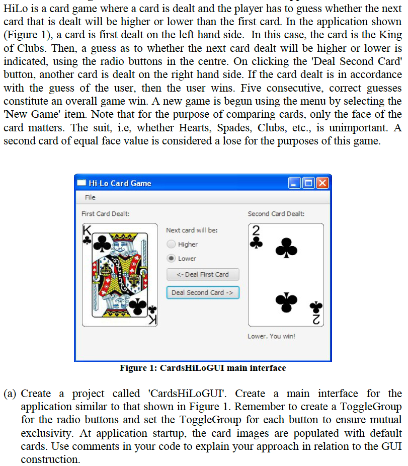 High Low Card Game Python / Python High Low Game Part 1