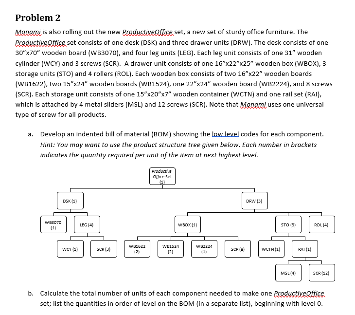 Solved Problem 2 Monami Is Also Rolling Out The New Produ