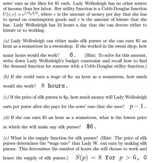 silk purses and sow's ears