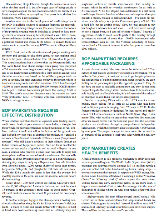 Bottom of the pyramid consumers image