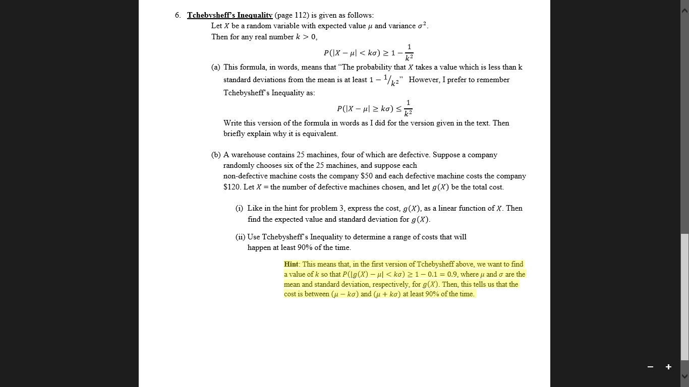 Solved Let X Be A Random Variable With Expected Value Pi Chegg Com