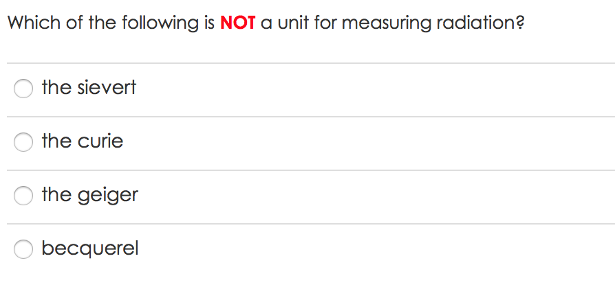 Solved Which Of The Following Is Not A Unit For Measuring Chegg Com