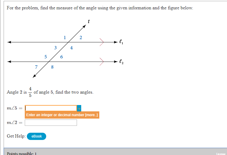 Question Video: Finding the Measure of an Angle given Its