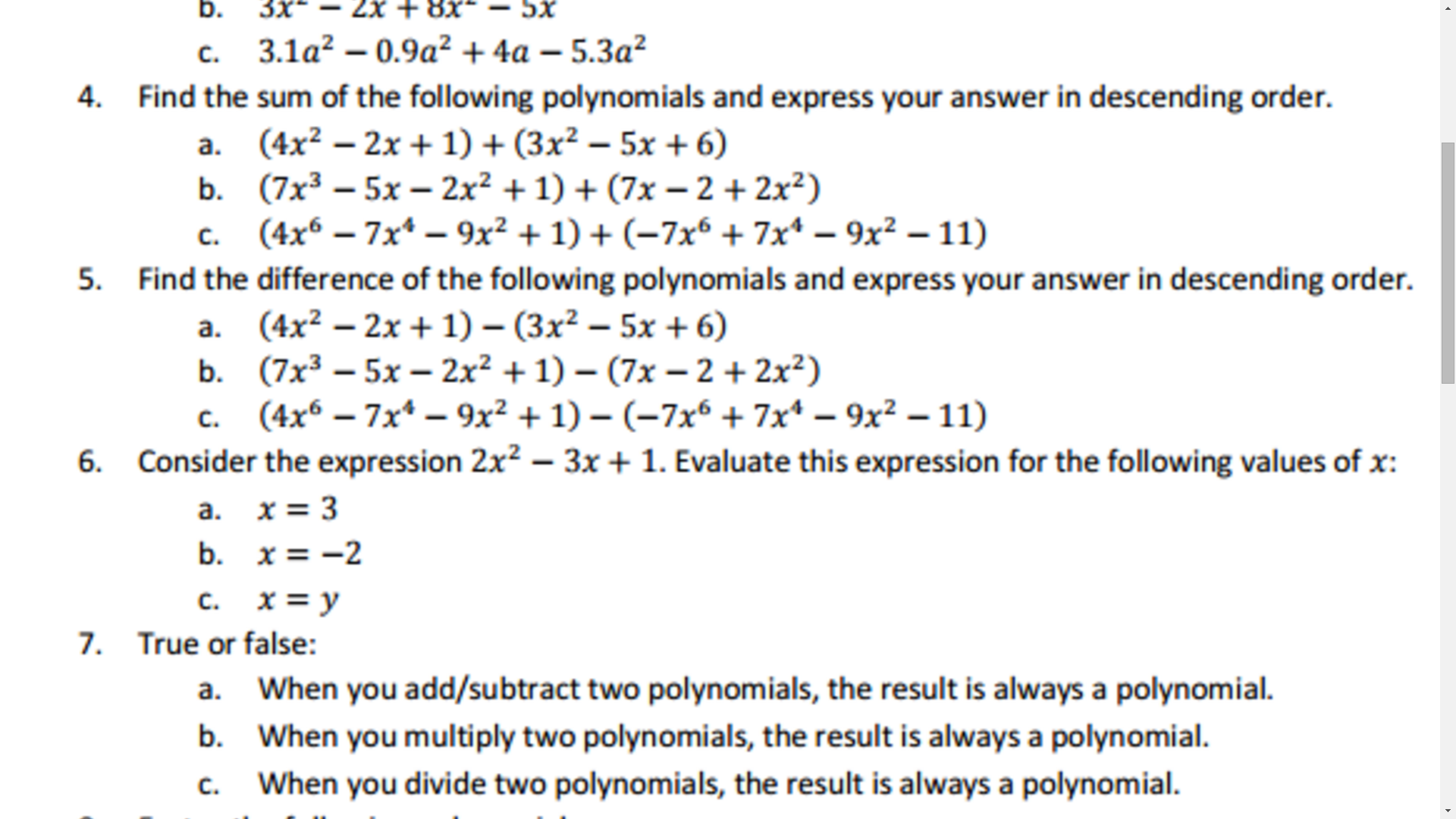 Solved Factor The Following Polynomials X 2 3x 4 2x 2 Chegg Com