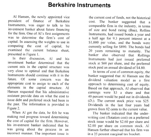 Berkshire instruments case study answers picture