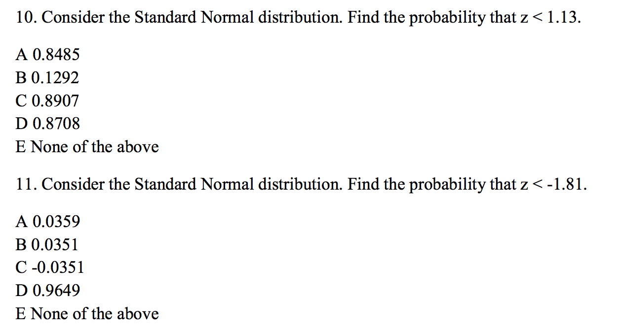 worksheet Probability With Cards Worksheet statistics and probability archive april 24 2016 chegg com consider the standard normal distribution find th