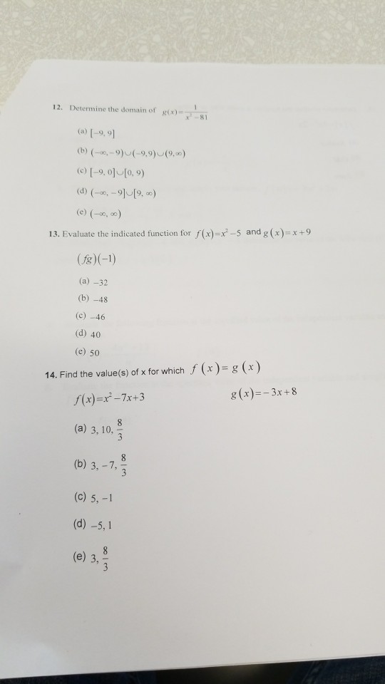 Solved Determine The Domain Of G X 1 X 2 81 A 9 Chegg Com