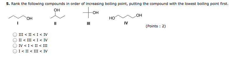 The following points