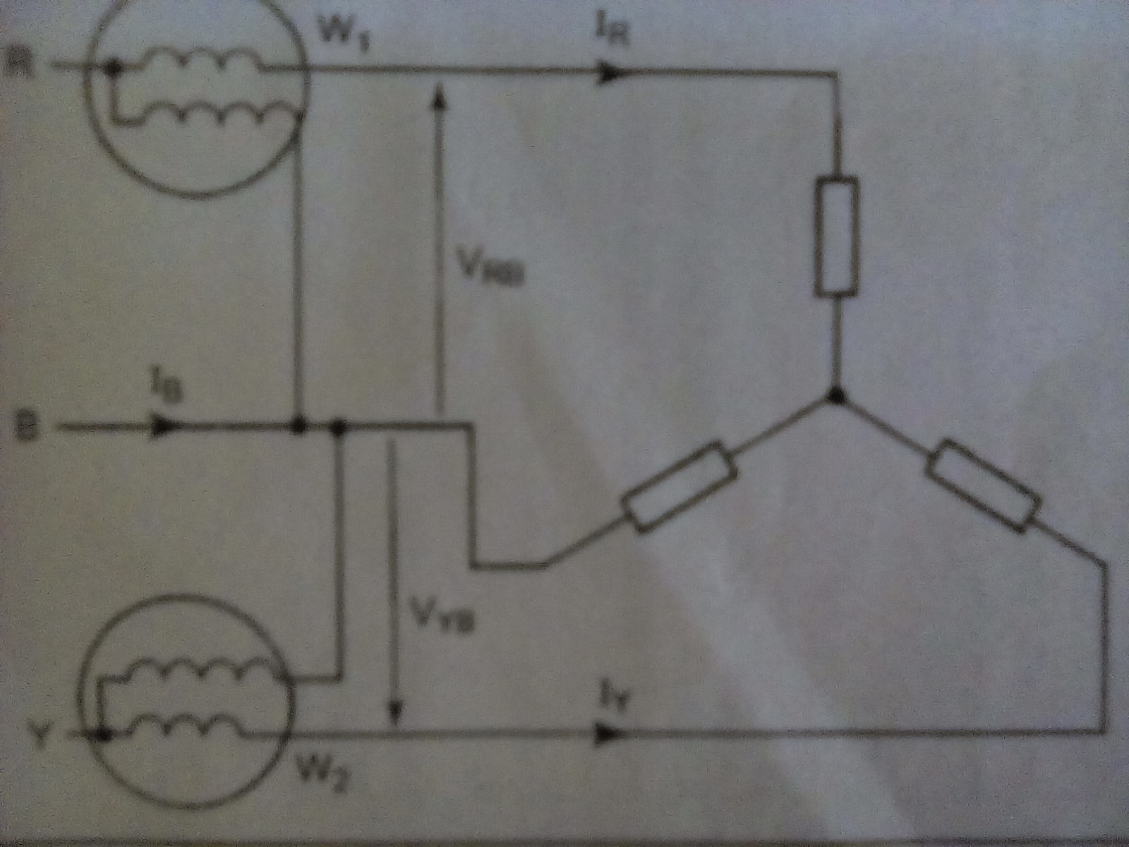 Below figure shows the wiring diagram of the Two W