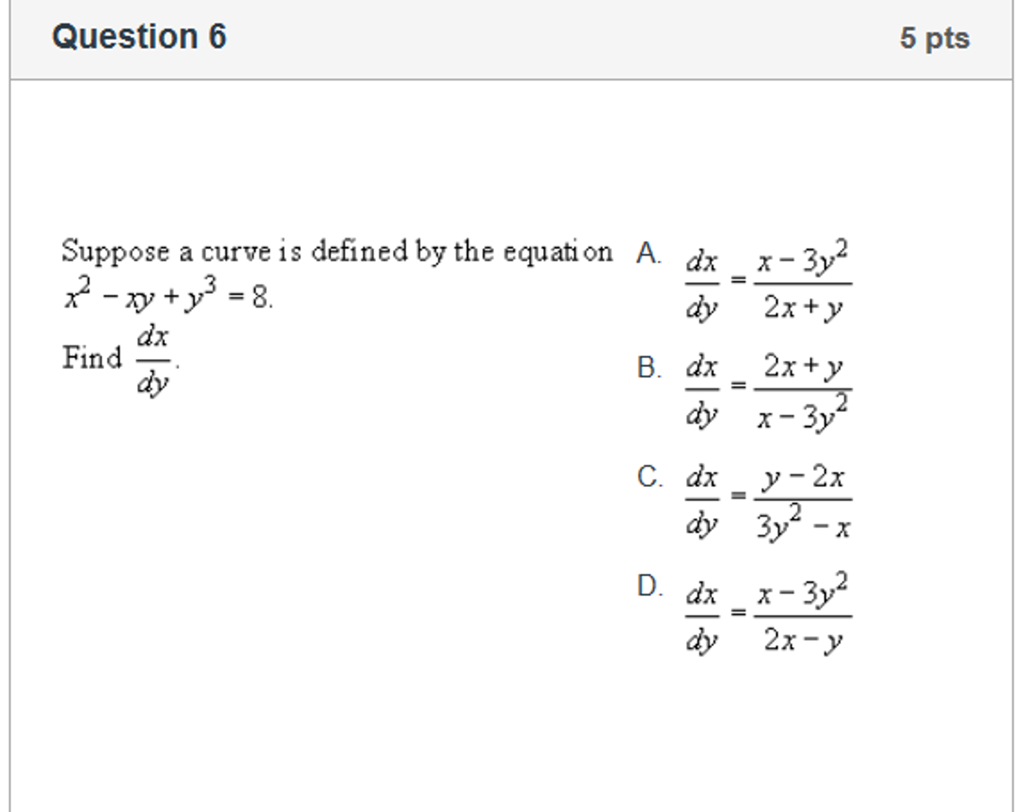 Solved Suppose A Curve Is Defined By The Equation X 2 X Chegg Com