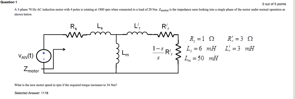 Hz To Rpm >> Solved A 3 Phase 70 Hz Ac Induction Motor With 4 Poles Is Hz To Rpm >> Solved A 3 Phase 70 Hz Ac Induction Motor With 4 Poles Is