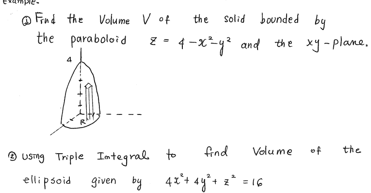 Find The Volume V Of The Solid Bounded The Z 4 Chegg Find The Volume V Of The Solid Bounded The Z 4 Chegg