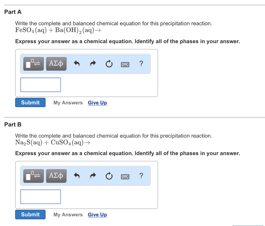 write balanced complete ionic equation for Solubility and net ionic equations now we can write a complete balanced equation: babr 2 (aq) + na 2 so 4 (aq) baso 4 (s) + 2 nabr(aq) as before, the above equation can be rewritten showing the soluble species as ions in solution. write balanced complete ionic equation for Solubility and net ionic equations now we can write a complete balanced equation: babr 2 (aq) + na 2 so 4 (aq) baso 4 (s) + 2 nabr(aq) as before, the above equation can be rewritten showing the soluble species as ions in solution.