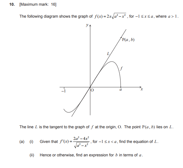 Solved 10 Maximum Mark 16 The Following Diagram Shows The Chegg Com