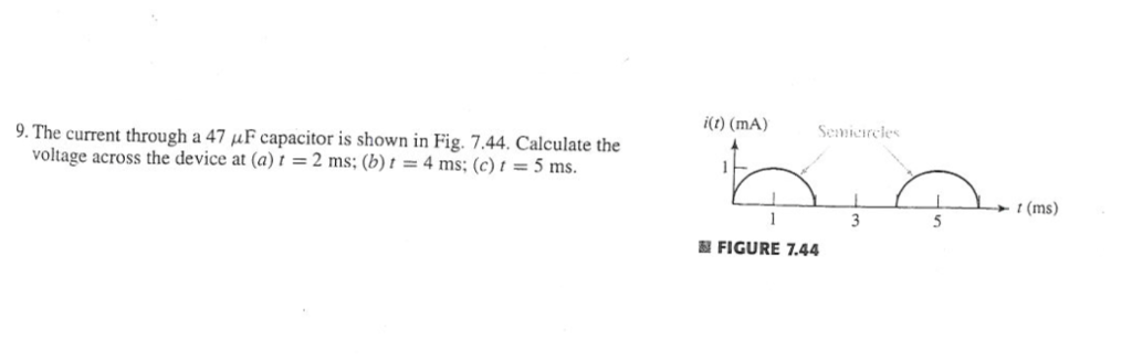 Solved I T Ma くぐ 1 H Ircles 9 The Current Through A Chegg Com