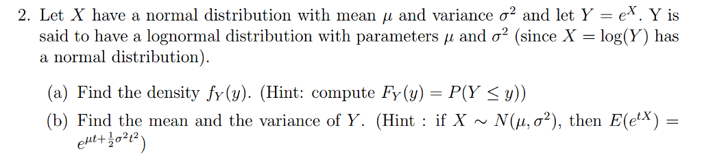 Solved Let X Have A Normal Distribution With Mean Mu And Chegg Com