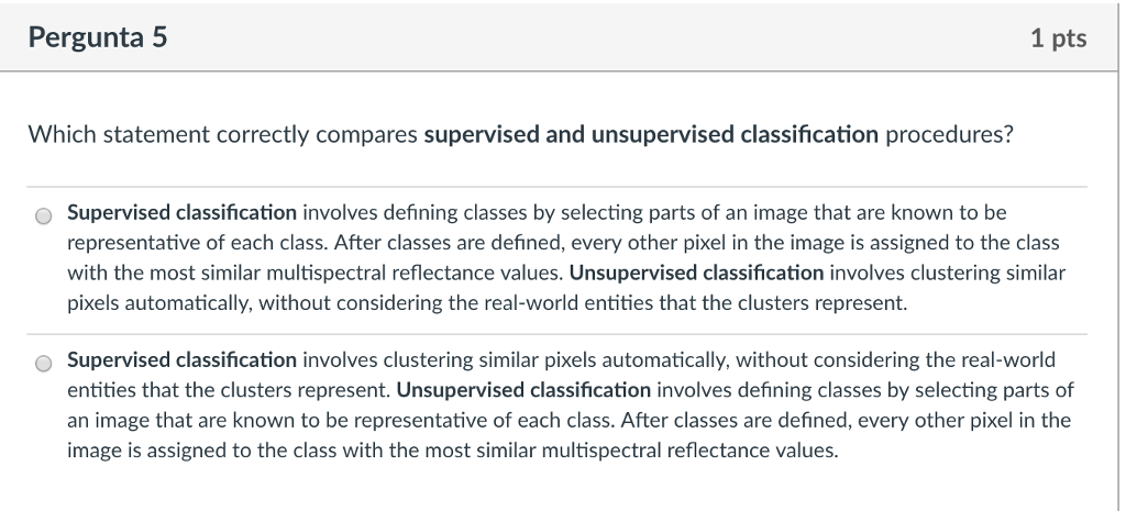 image classification supervised and unsupervised