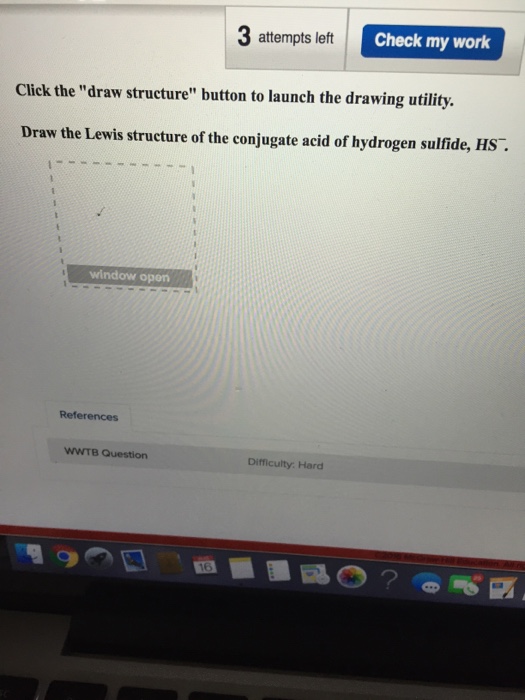 hydrogen sulfide lewis structure