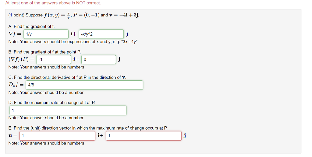 Solved Suppose F X Y X Y P 0 1 And V 4i 3j Chegg Com