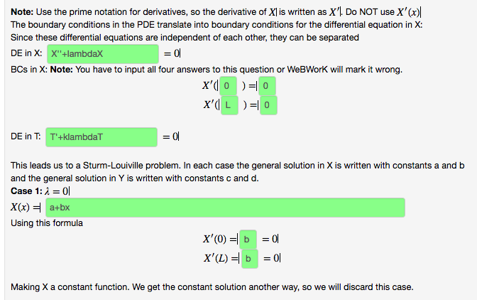 1 Pt For The General Solution Of The Differential Chegg Com