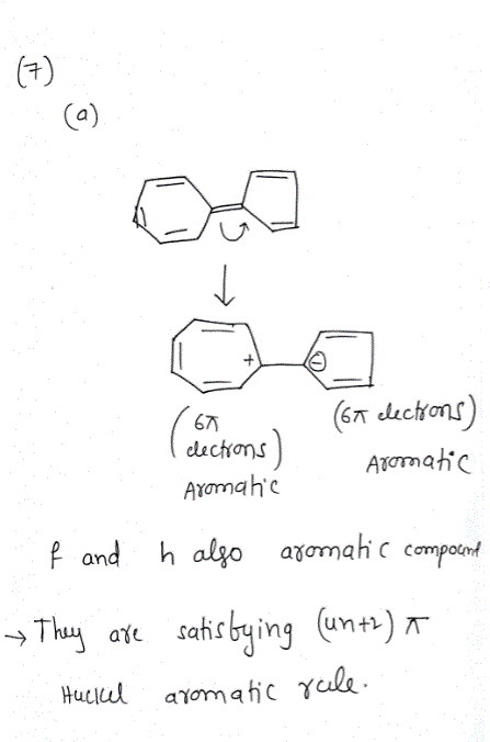 Question & Answer: Indicate whether each of the following molecules or ions would or would not be aromatic...... 1