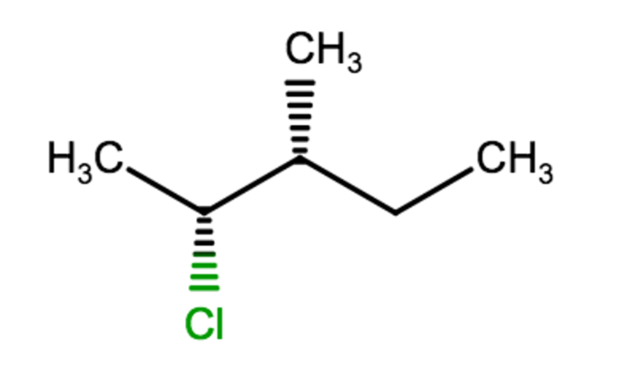 2 chloro 3 methylpentane