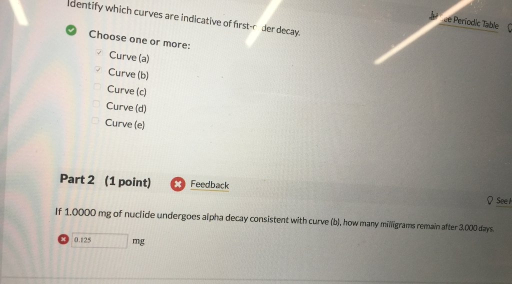 Solved 07 Question 2 Points Given Crves A E Answer Chegg Com