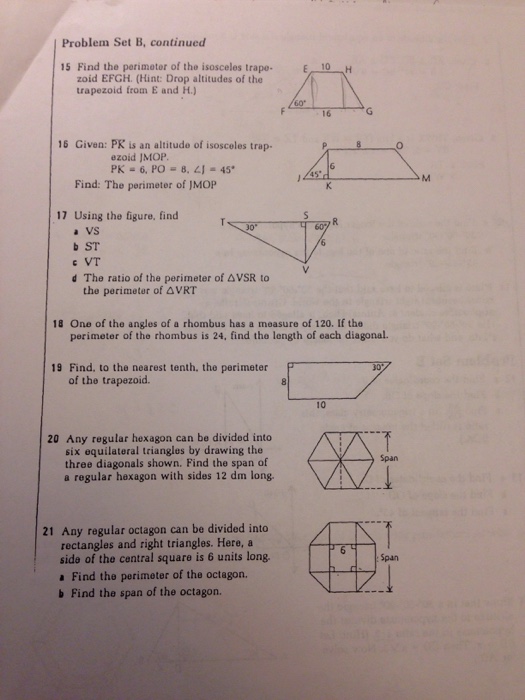 perimeter of a trapezoid