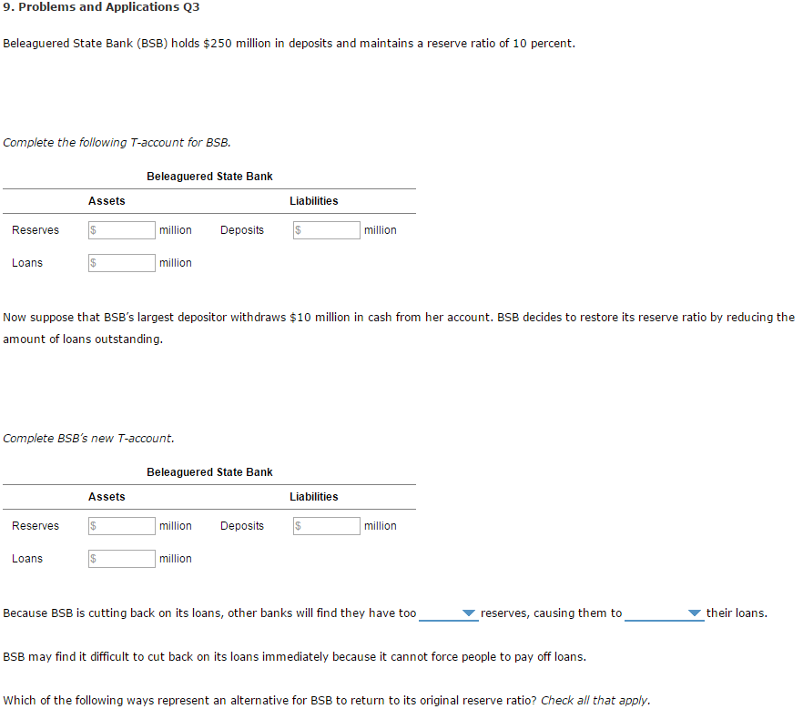 Solved 9 Problems And Applications Q3 Beleaguered State