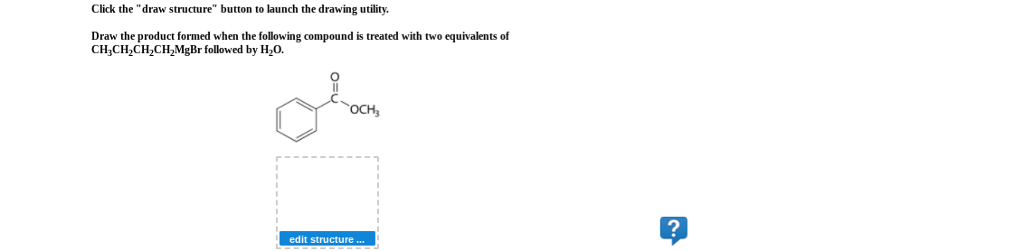 Solved Click The "draw Structure" Button To Launch The Dr