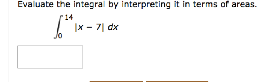 Solved Evaluate The Integral By Interpreting It In Terms