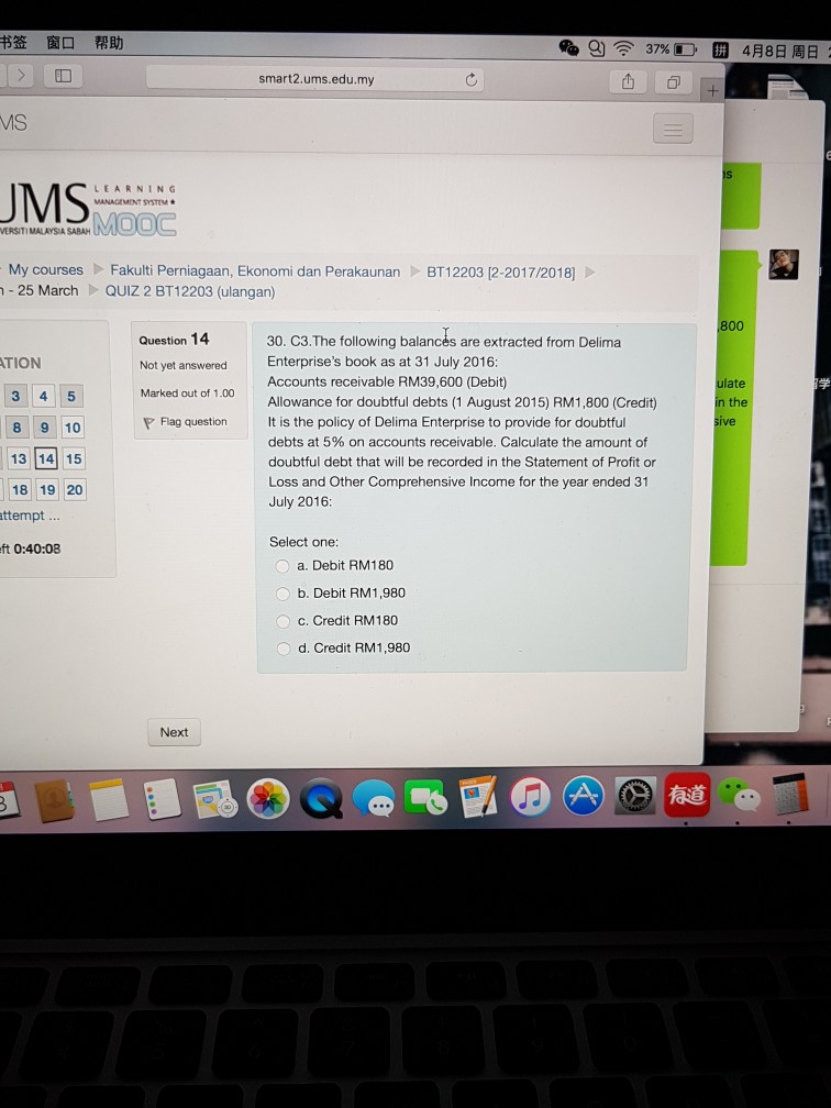 Solved: ?? ?? ?? Smart2.ums.edu.my MS UMS LEARNING SYSTIM ...