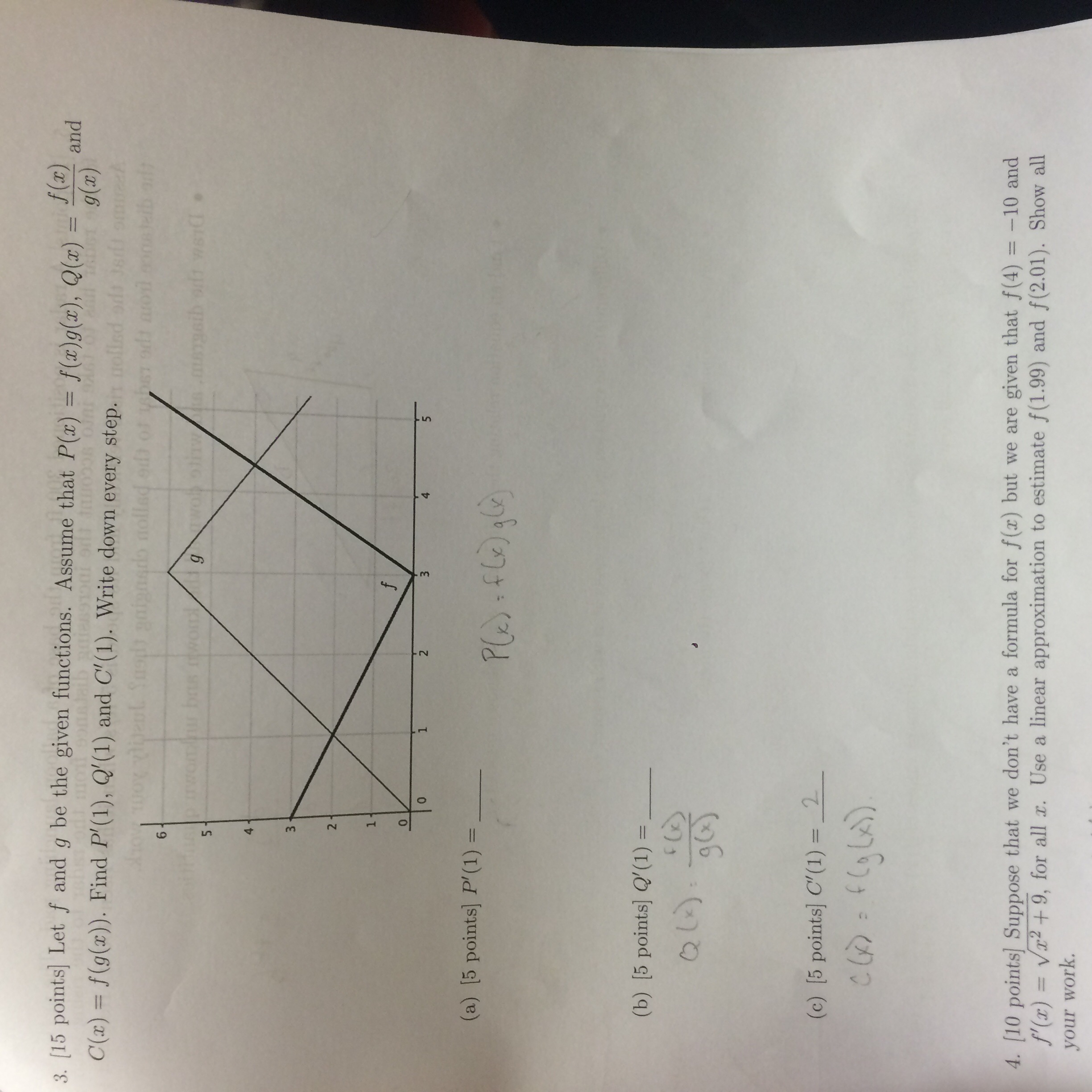 Let F And G Be The Given Functions Assume That P X Chegg Com Let F And G Be The Given Functions Assume That P X Chegg Com